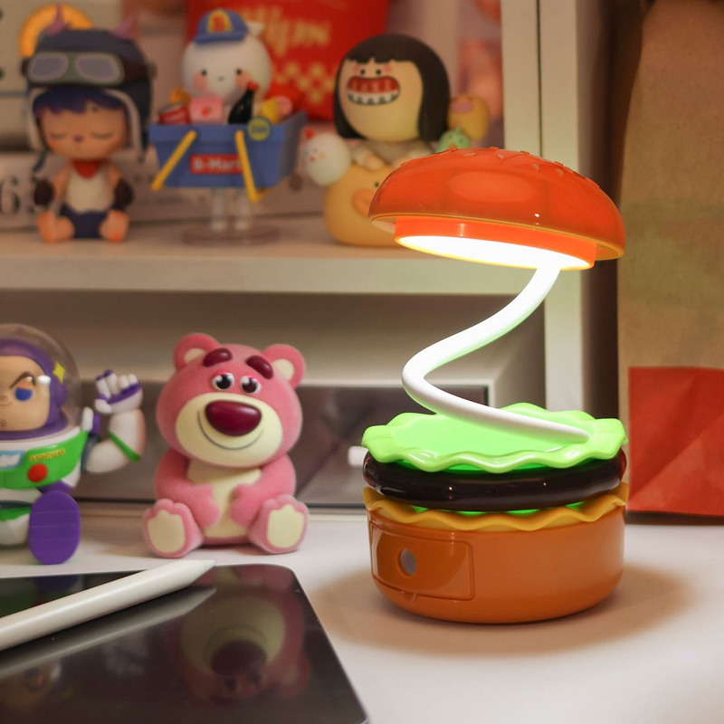 Mignon LED Rechargeable 3D Veilleuse Sans Fil Rechargeable