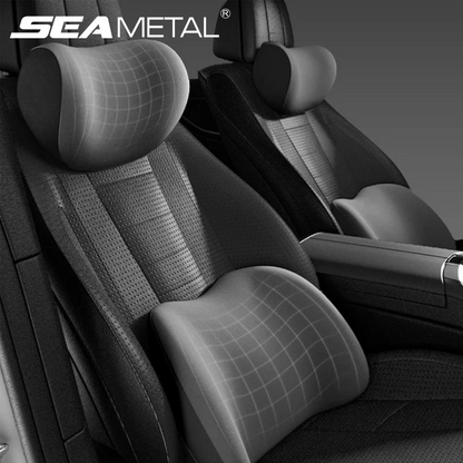 Oreiller de soutien lombaire et appui-tête