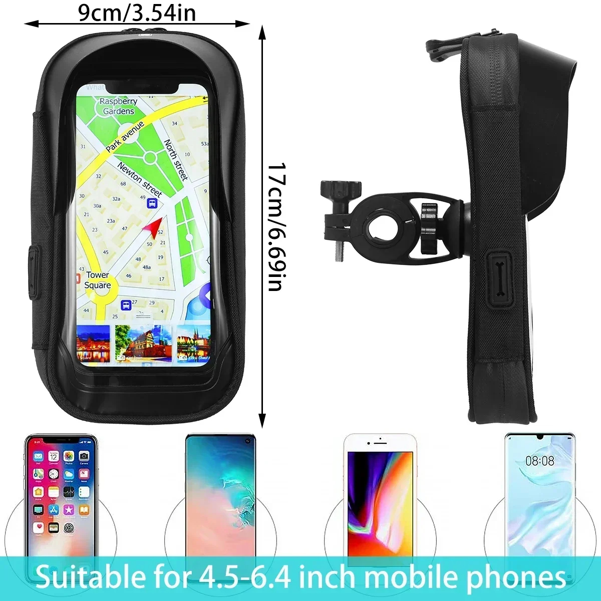 support de téléphone pour moto