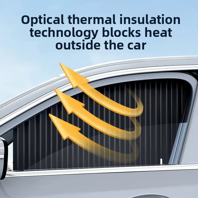 Rideaux de voiture intégrés