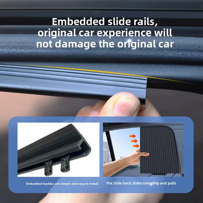 Rideaux de voiture intégrés