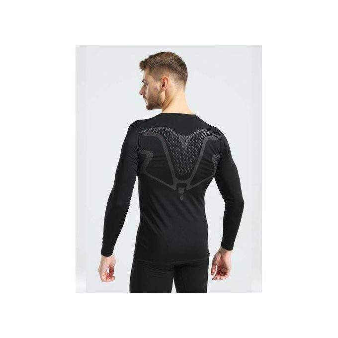 Ensemble de compression complet à manches longues pour homme
