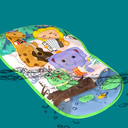 Support musical pour bébé avec clavier de piano