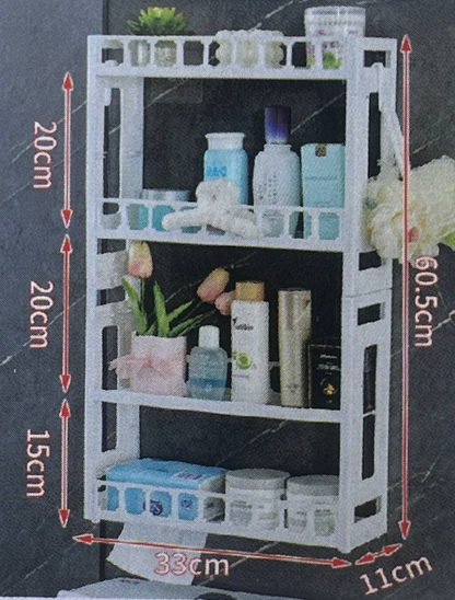 Étagère de rangement 3 Niveaux