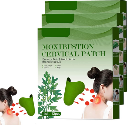 Patchs de drainage apaisants pour le cou