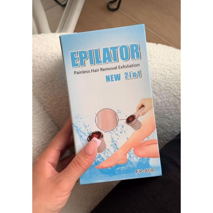 Appareil d'épilation électrique 2 en 1