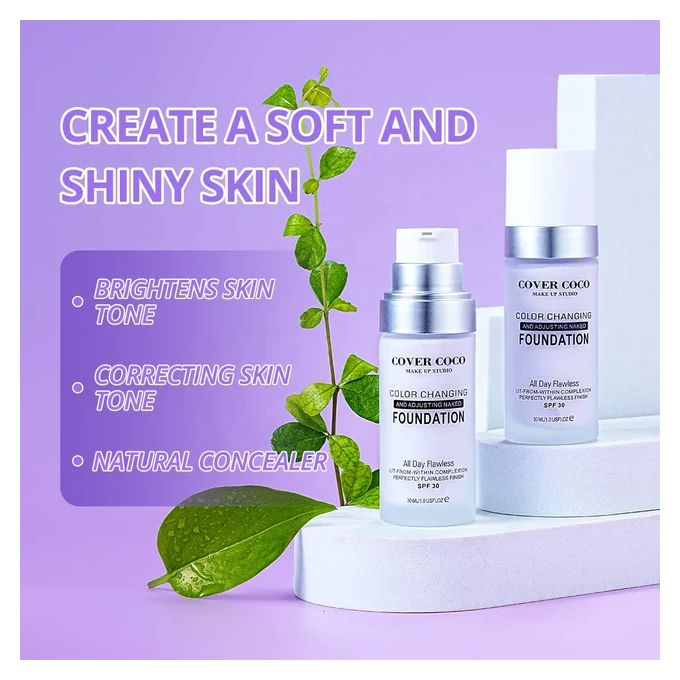 COVER COCO Fond de teint pour toutes les couleurs de peau