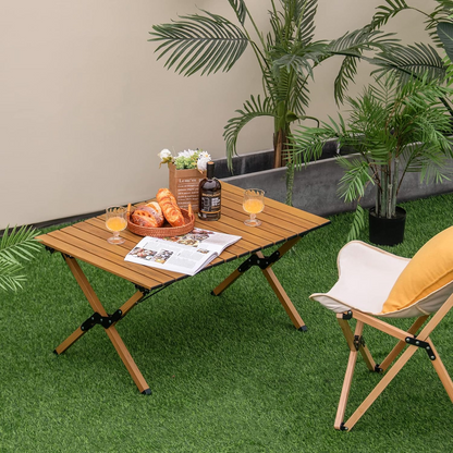 Table de pique-nique pliante GOPLUS Table de camping