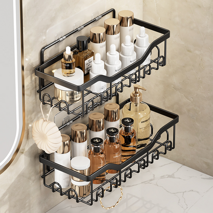 Ensemble d'étagères de rangement de salle de bain, 5 pièces de Rangement