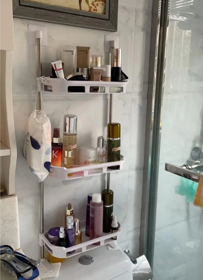 Étagère de rangement suspendue pour salle de bain